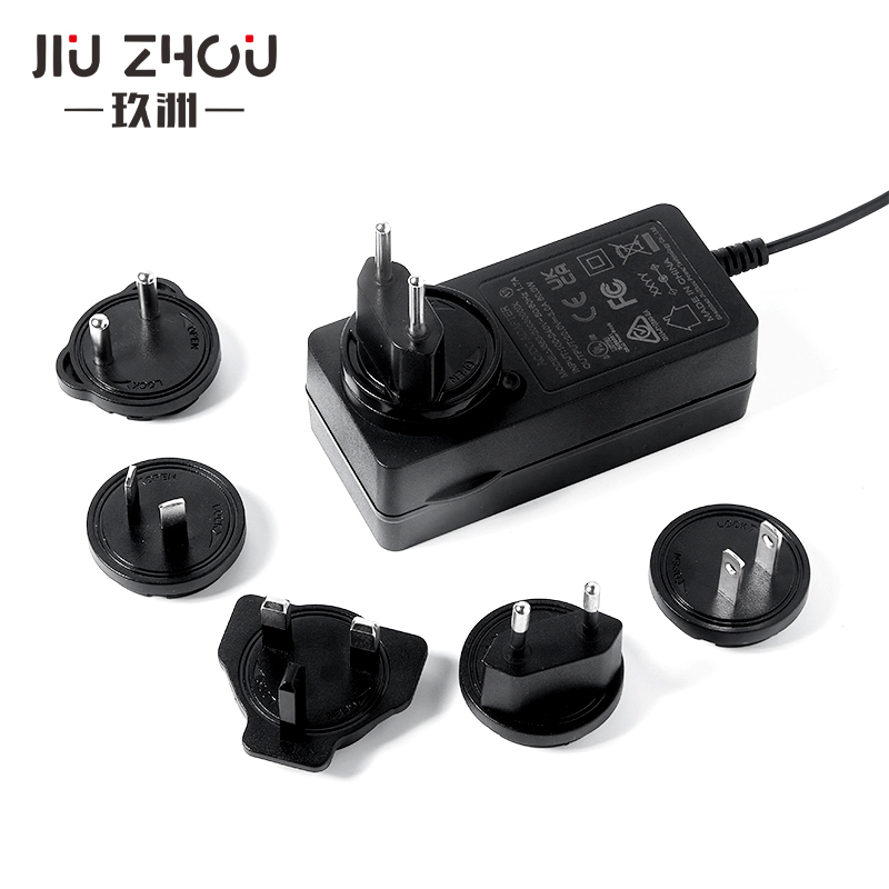 12v5a轉(zhuǎn)換頭電源適配器多國(guó)插腳認(rèn)證廠(chǎng)家jiuzhou power制造  